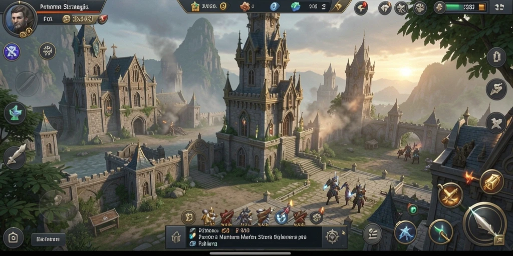 Gameplay seru dan grafis menawan di FO8 Tower Defense.