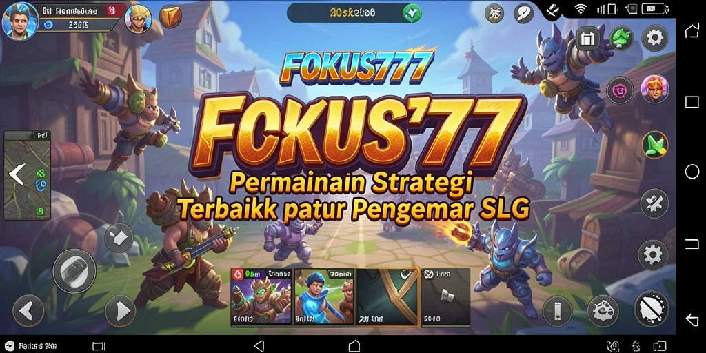 Tampilan gameplay menarik di <strong>FOKUS777</strong> dengan aksi strategi mendalam.