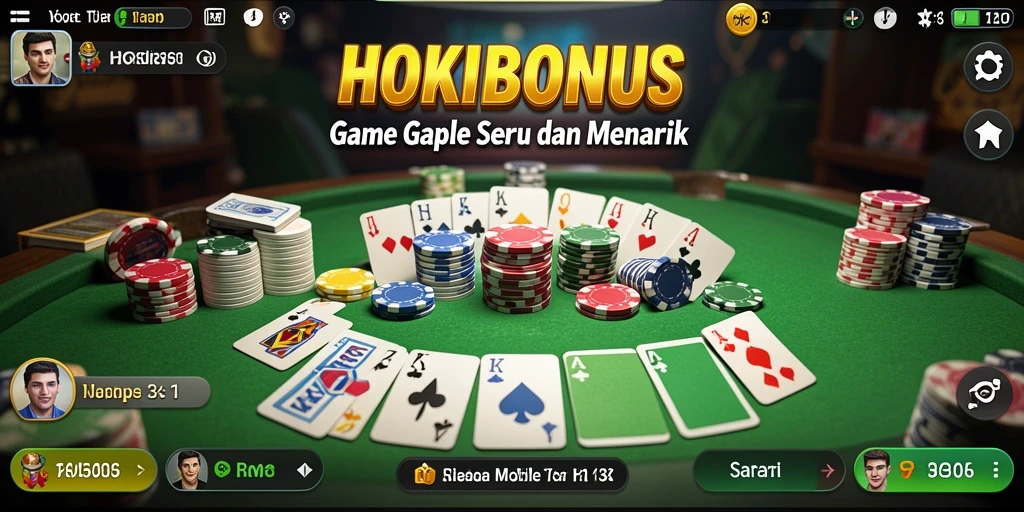 Tampilan gameplay HOKIBONUS yang seru dan interaktif.