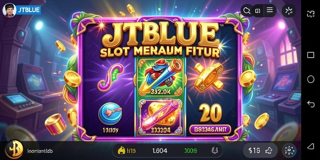 Tampilan gameplay JTBLUE yang seru dan mengasyikkan.