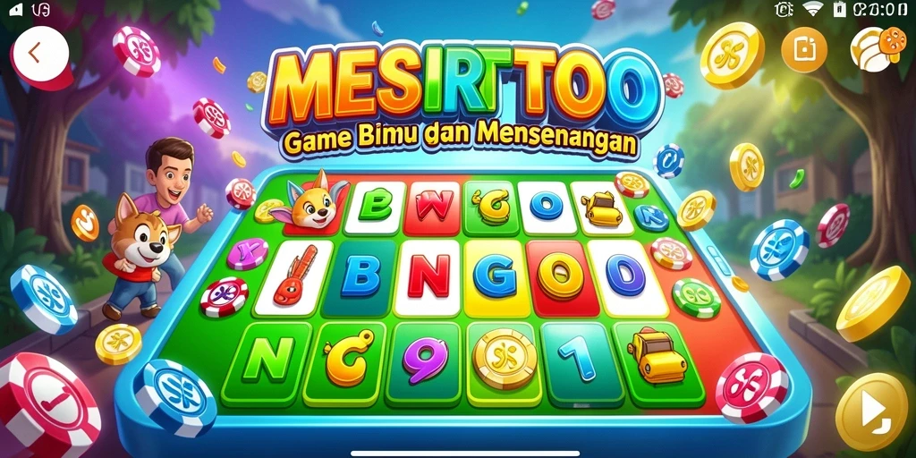 Screenshot gameplay MESIRTOTO menunjukkan pengalaman bermain Bingo yang menyenangkan.