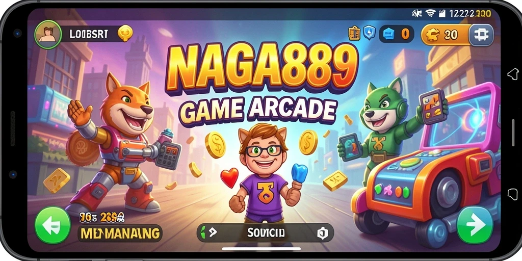 Tampilan gameplay seru dari NAGA889 dengan tantangan menarik.