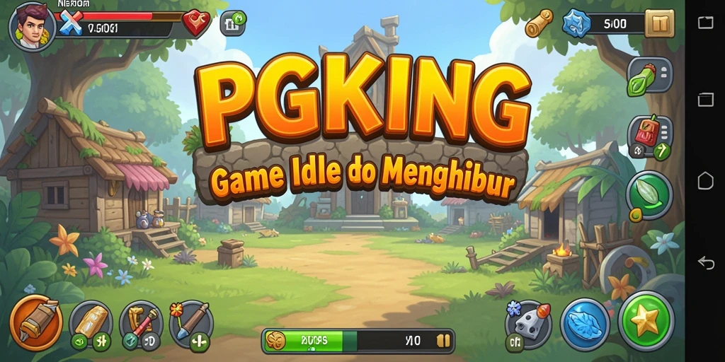 Screenshot menunjukkan gameplay Idle yang menarik dan mengasyikkan.
