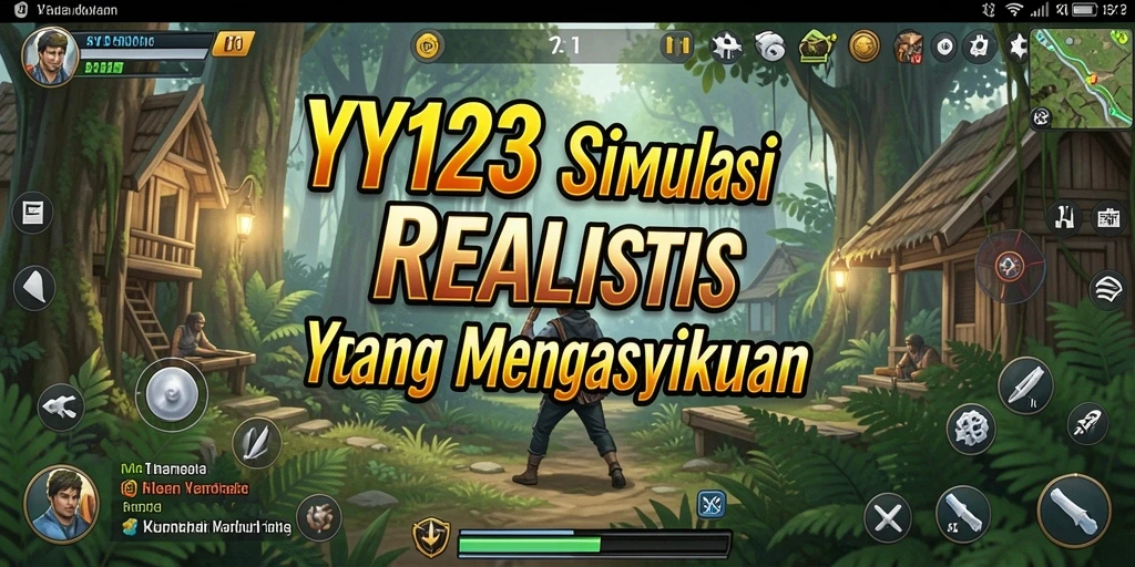 Screenshot utama YY123 menampilkan gameplay yang imersif dan interaktif.